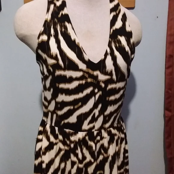 ANN TAYLOR ANIMAL PRINT DRESS - Picture 3 of 8